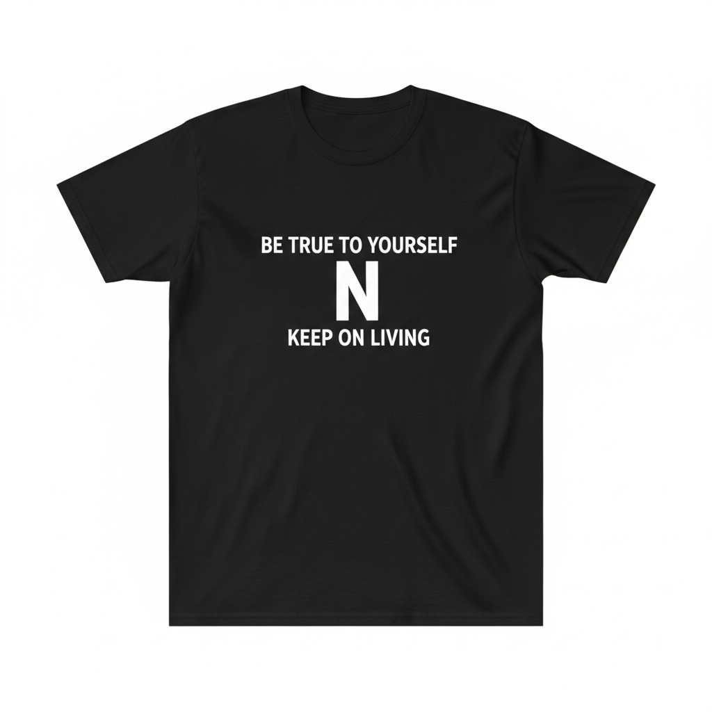 Clothing for people who believe in there self be TRUE to your self N keep on LIVING